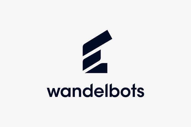 Wandelbots Logo in Grau