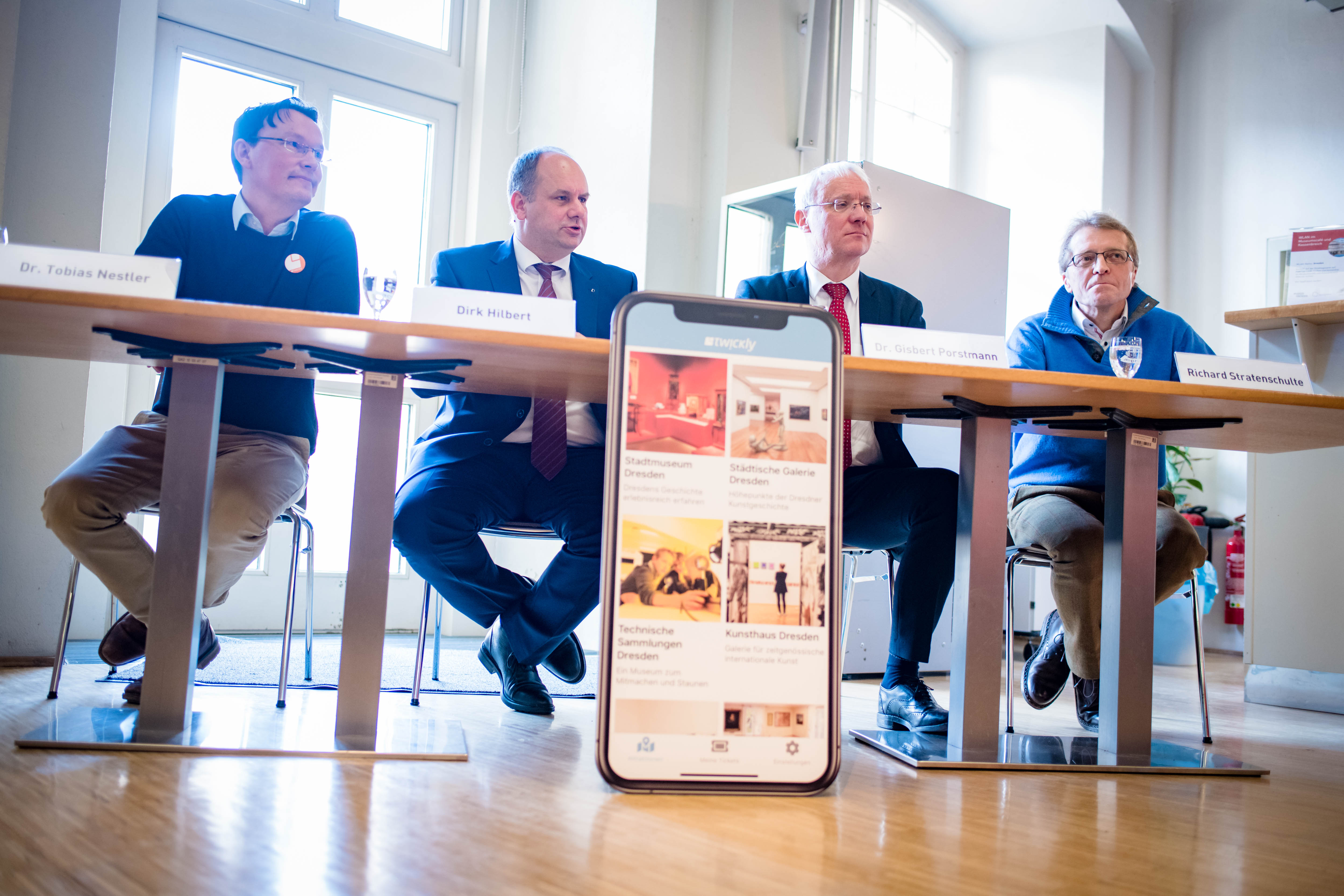 Pressekonferenz zu "twickly"