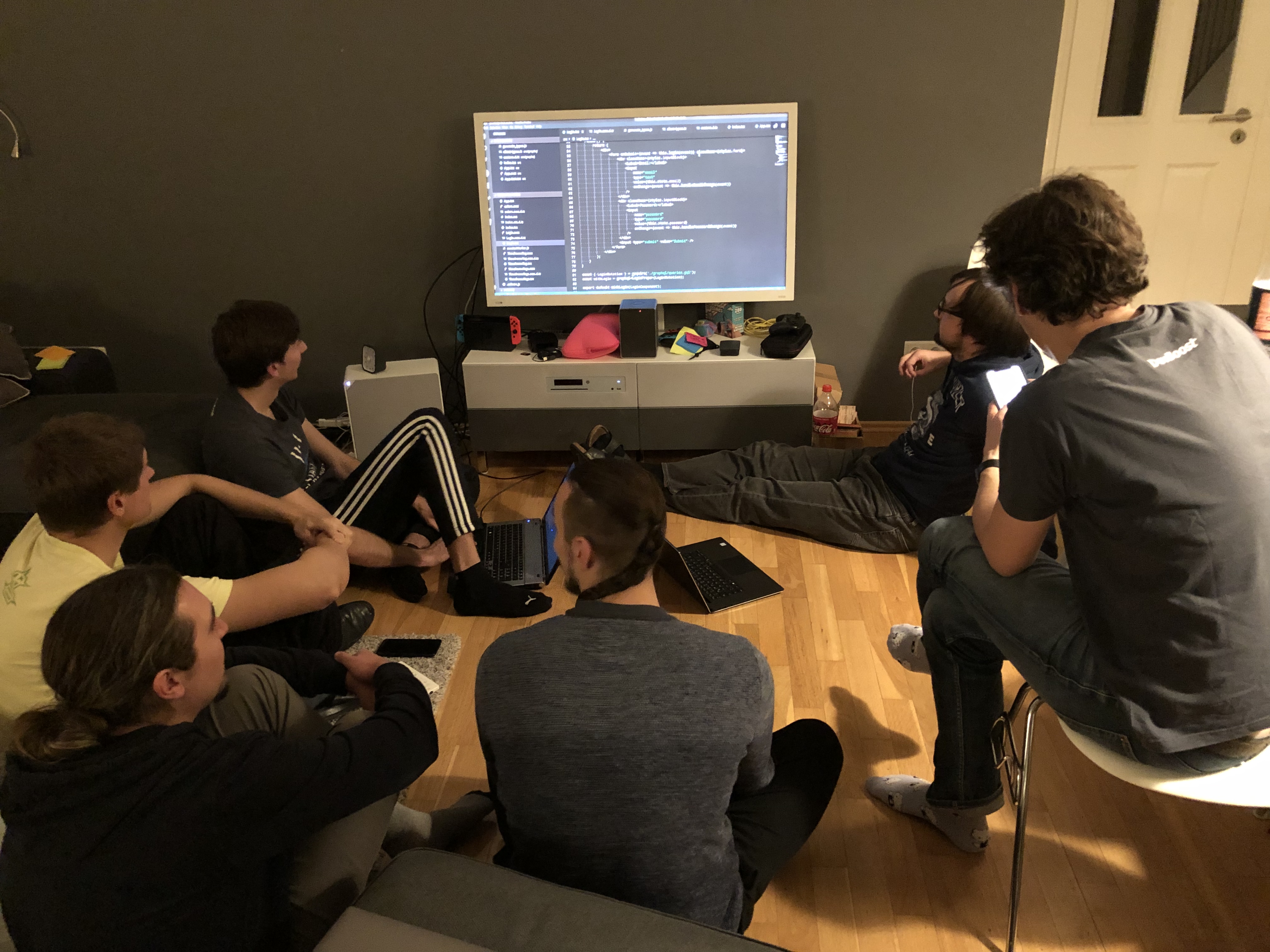 Das DevBoost Team im DevCamp